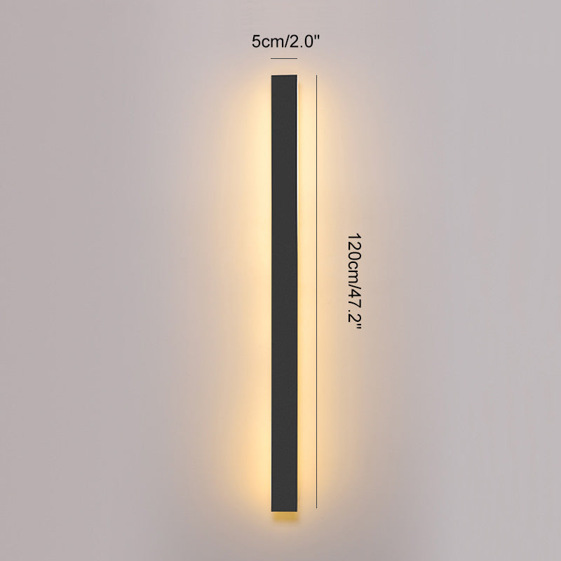 Antizer Strip Linear Outdoor Light Wall Sconce