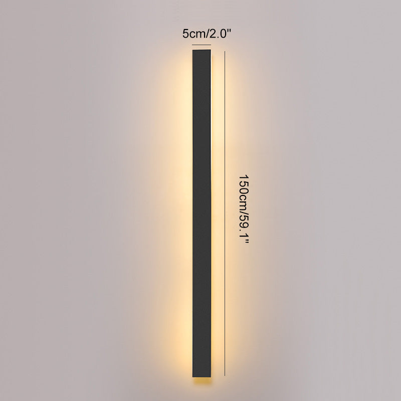 Antizer Strip Linear Outdoor Light Wall Sconce