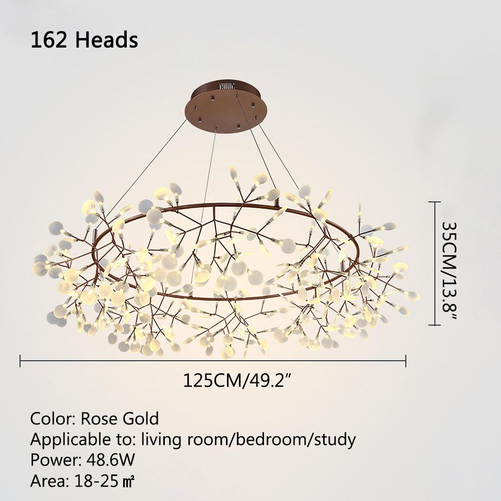 Antizer Branch Firefly Chandelier for Living Room