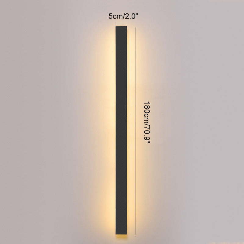 Antizer Strip Linear Outdoor Light Wall Sconce
