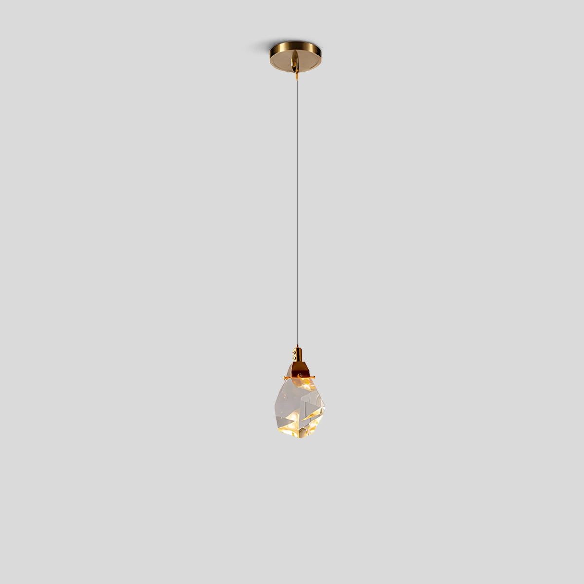 Antizer Rock Crystal Rain Chandelier for Living Room