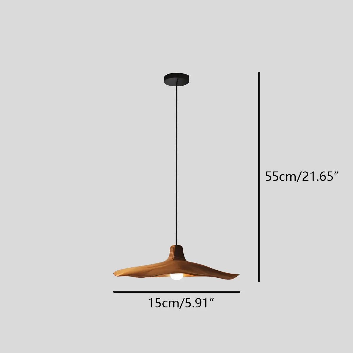Antizer Retro Wave Wabi Sabi Pendant Light