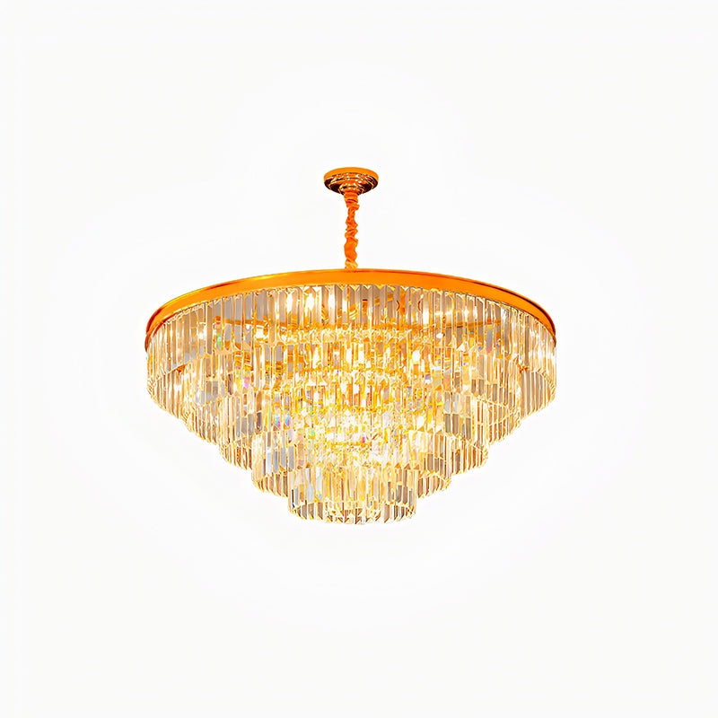 Antizer Light Luxury Crystal Chandelier for Living Room