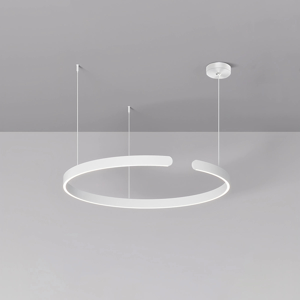 Antizer Modern Ring LED Chandelier for Living Room