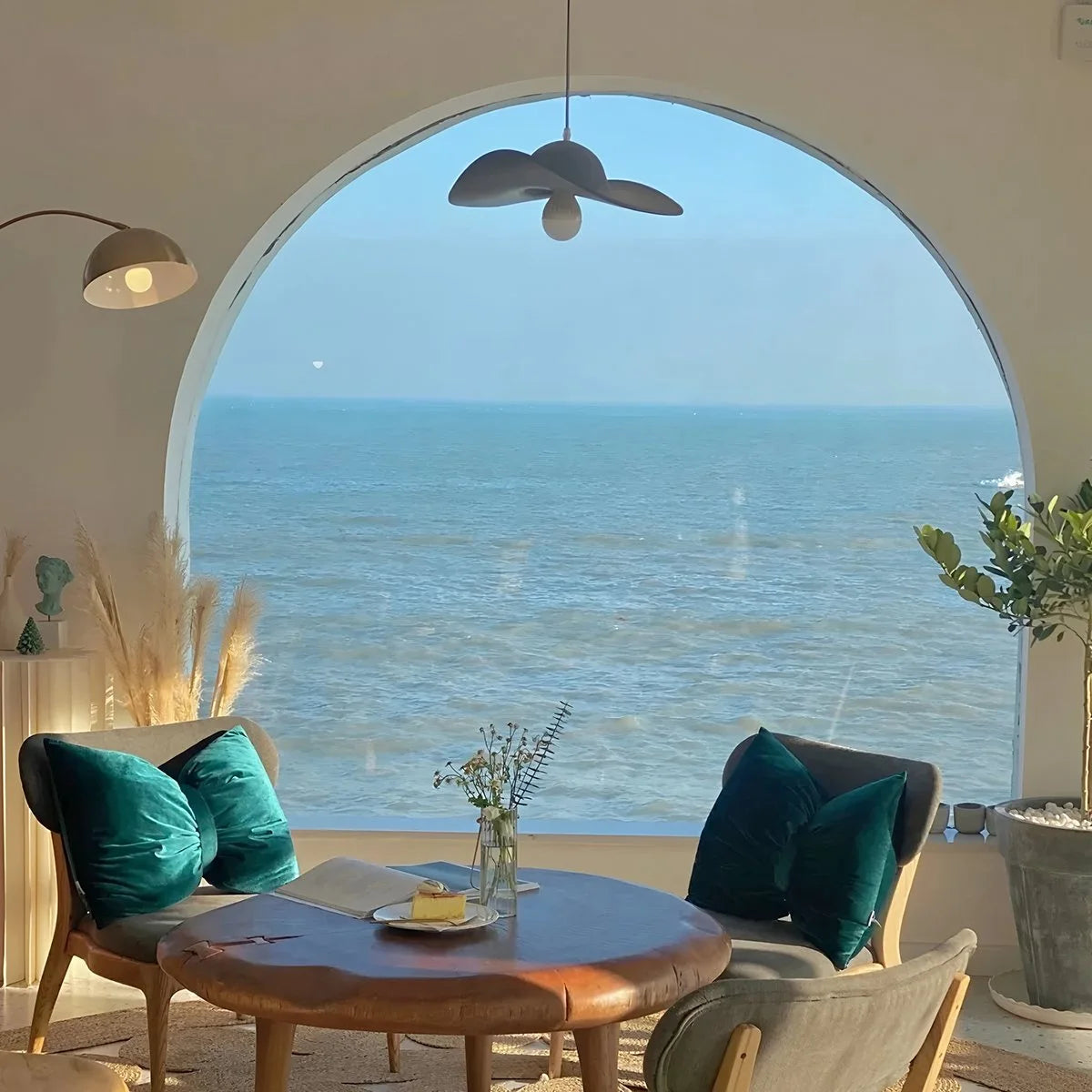 Antizer Straw Hat Acoustic Pendant Light for Dining room