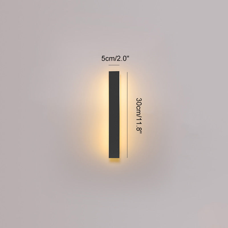Antizer Strip Linear Outdoor Light Wall Sconce