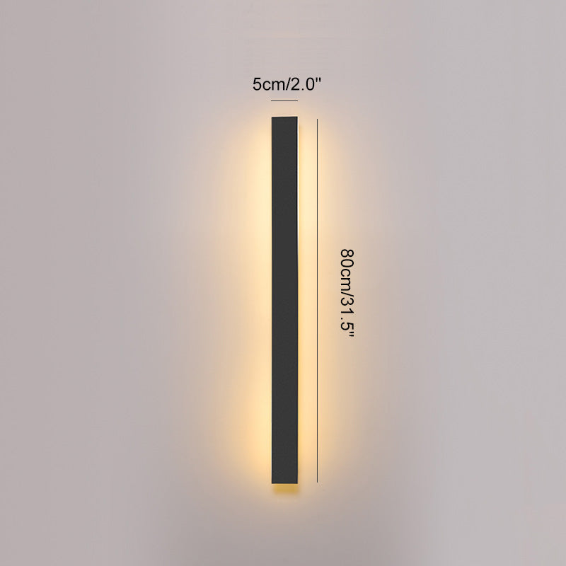 Antizer Strip Linear Outdoor Light Wall Sconce