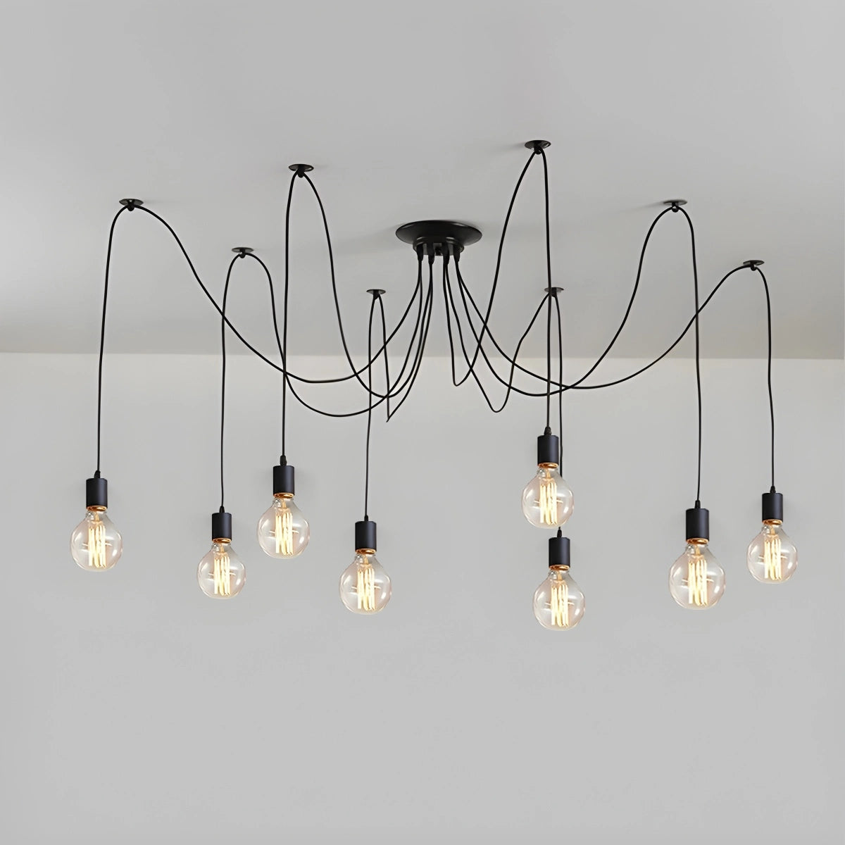 Antizer Alfie Vintage Multiple Light Bulbs Chandelier