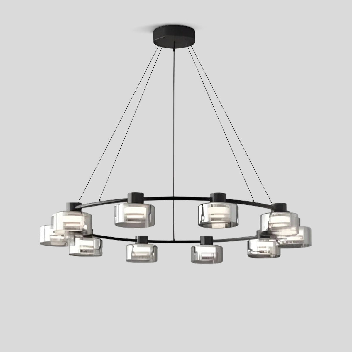 Antizer Light Luxury Creative Glass Chandelier