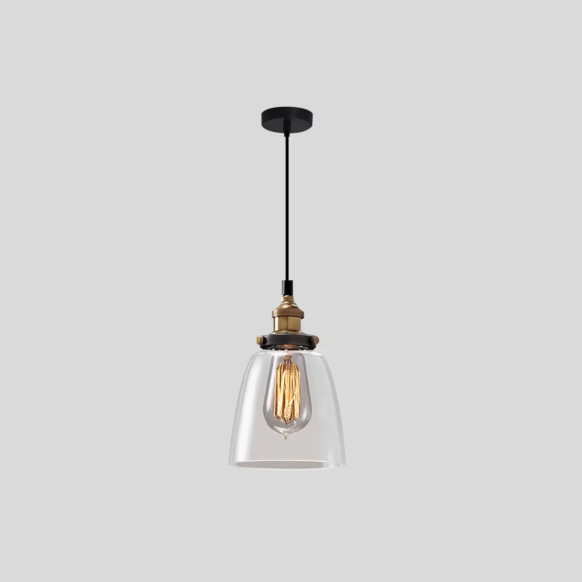 Antizer Mabel Glass Pendant Light for Kitchen Island