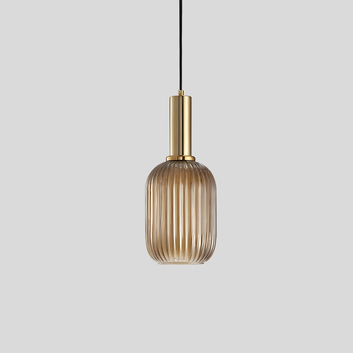 Antizer Nordic Vintage Glass Striped Pendeant Light
