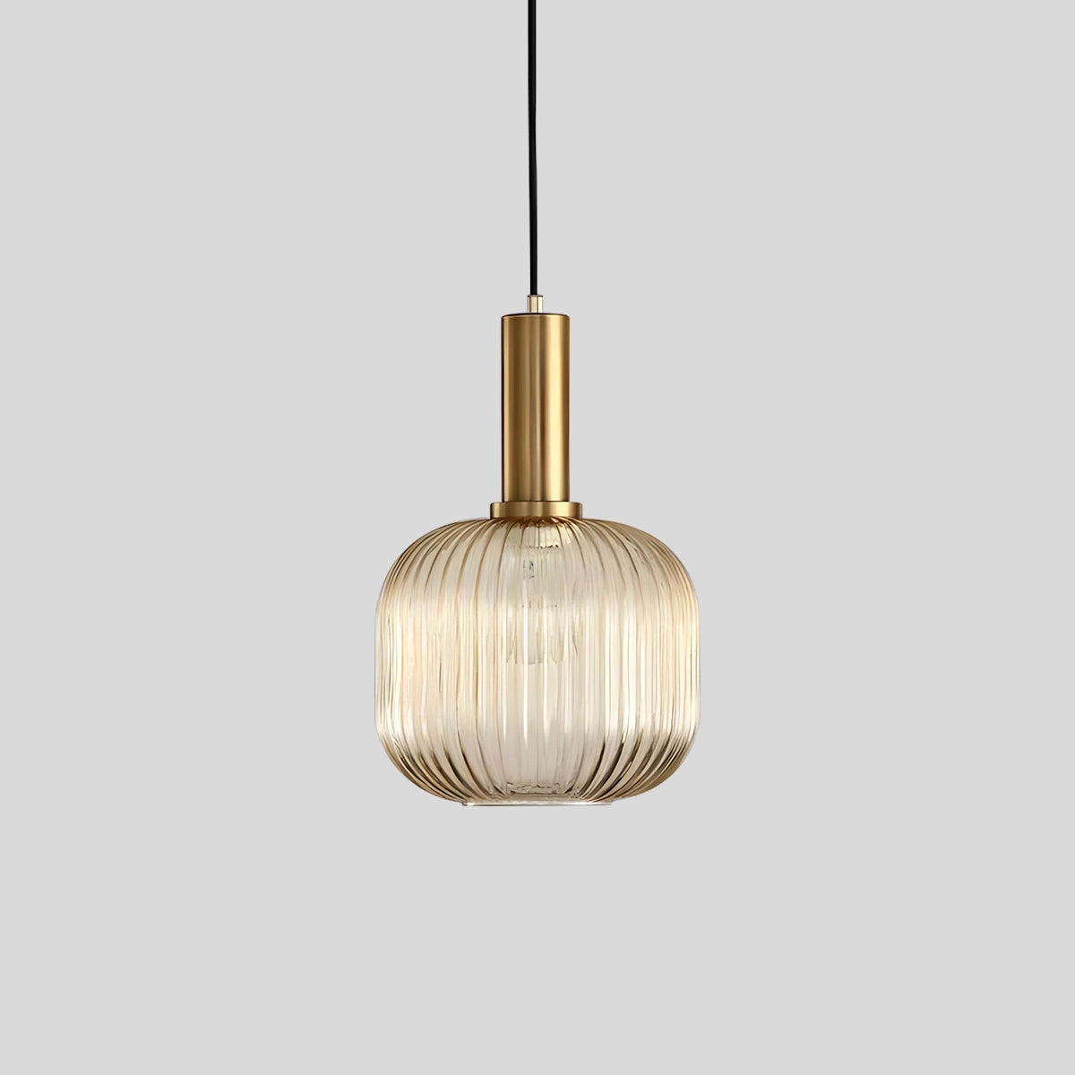 Antizer Nordic Vintage Glass Striped Pendeant Light