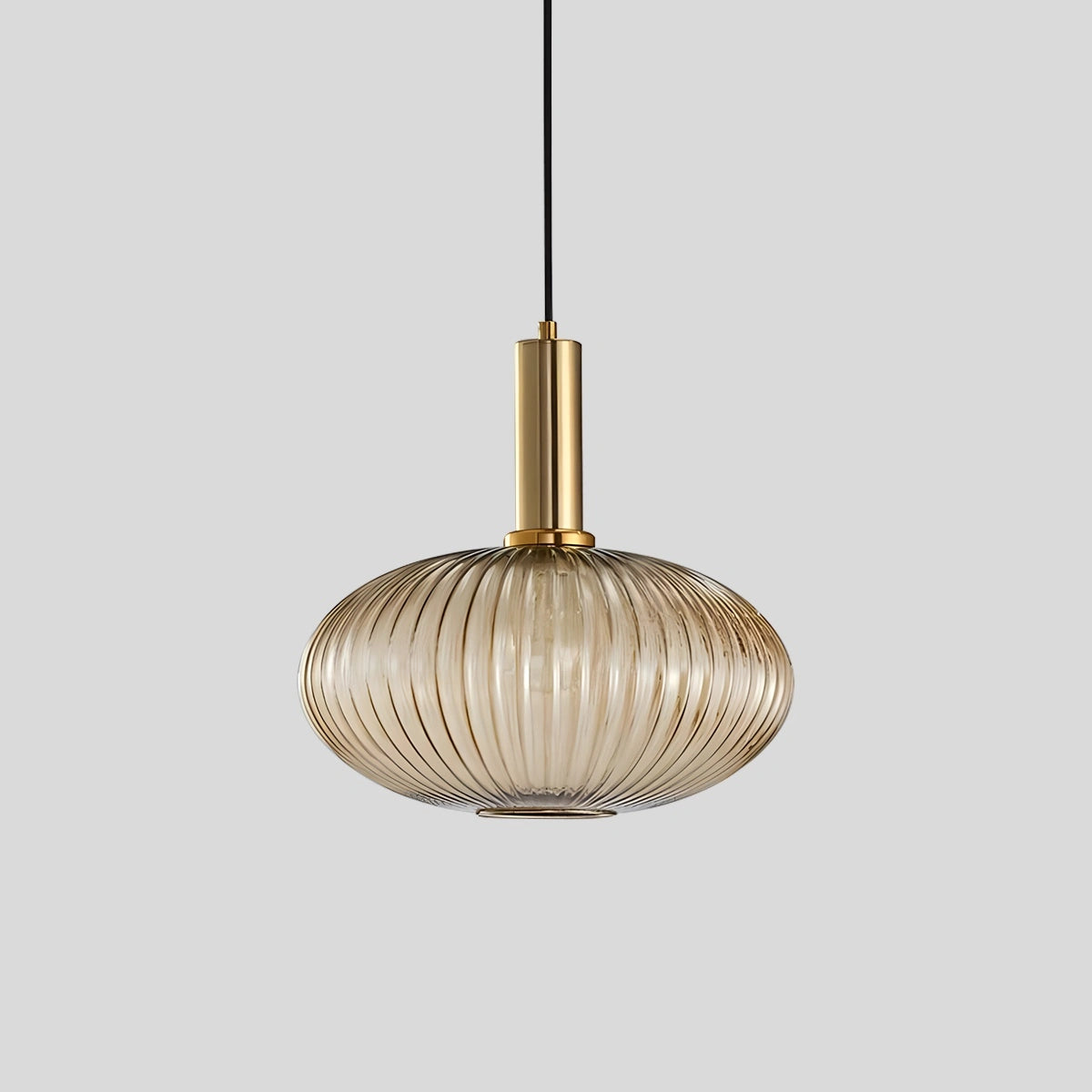 Antizer Nordic Vintage Glass Striped Pendeant Light