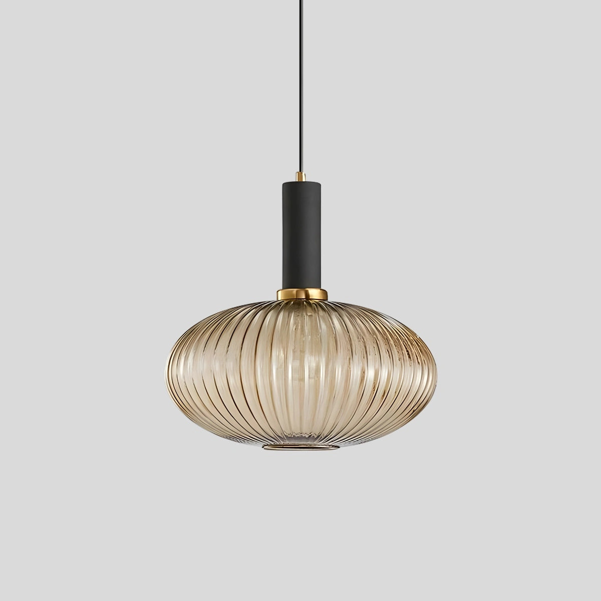 Antizer Nordic Vintage Glass Striped Pendeant Light