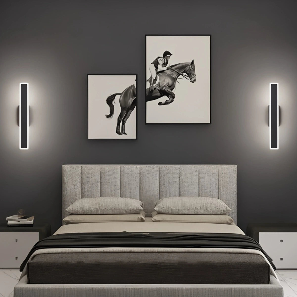 Antizer Simple Linear Ceiling Light for Living Room