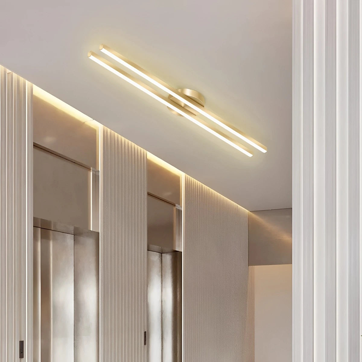 Antizer Simple Linear Ceiling Light for Living Room