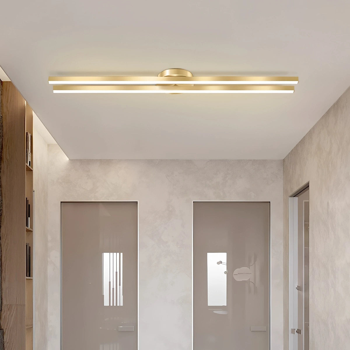 Antizer Simple Linear Ceiling Light for Living Room
