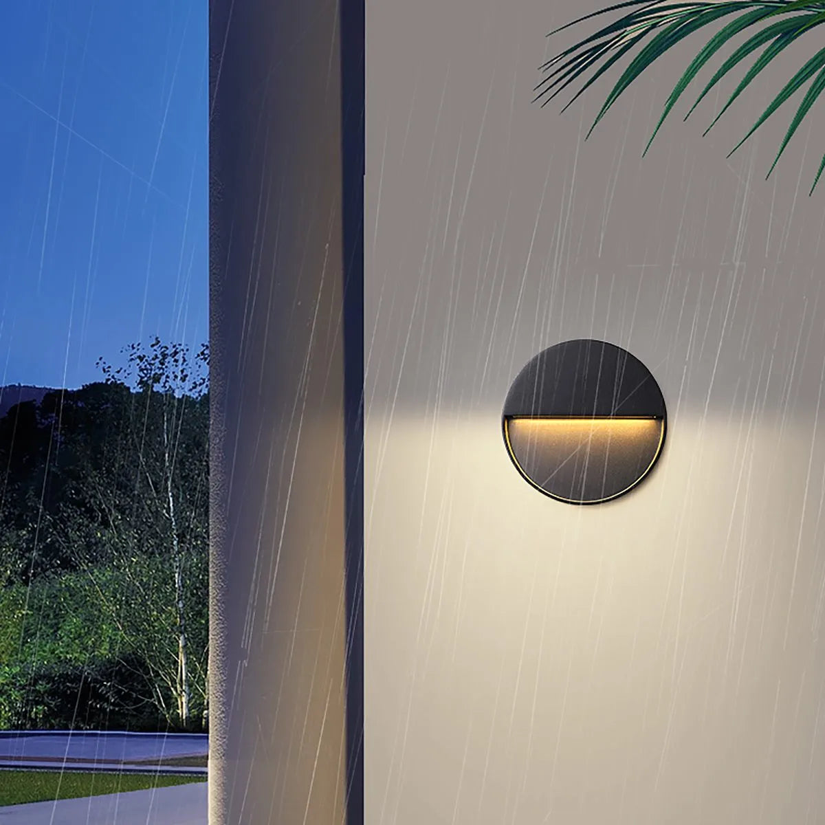 Antizer Round & Square Outdoor Waterproof Wall Light