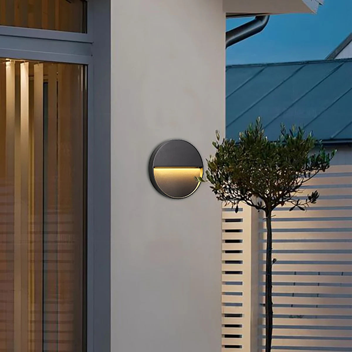 Antizer Round & Square Outdoor Waterproof Wall Light