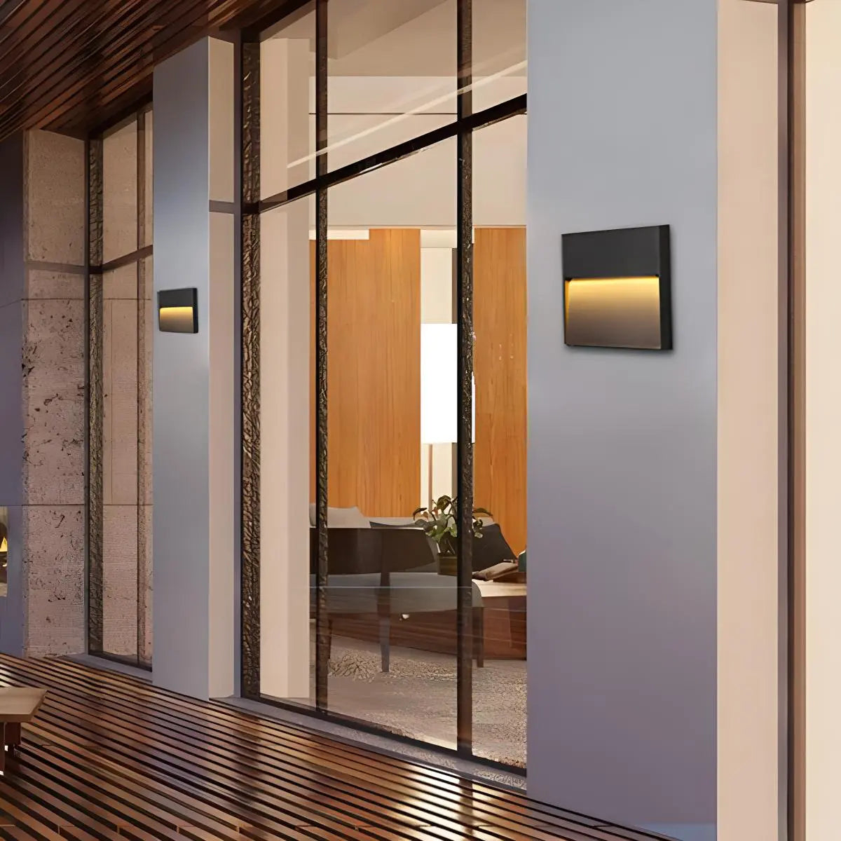Antizer Round & Square Outdoor Waterproof Wall Light