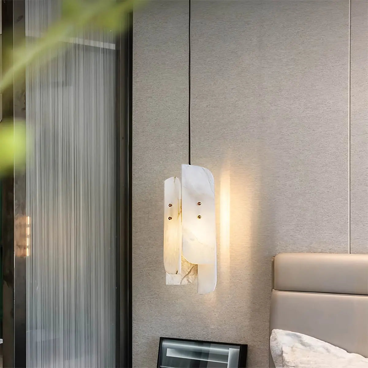 Antizer Minimalist Art Splicing Marble Pendant Light