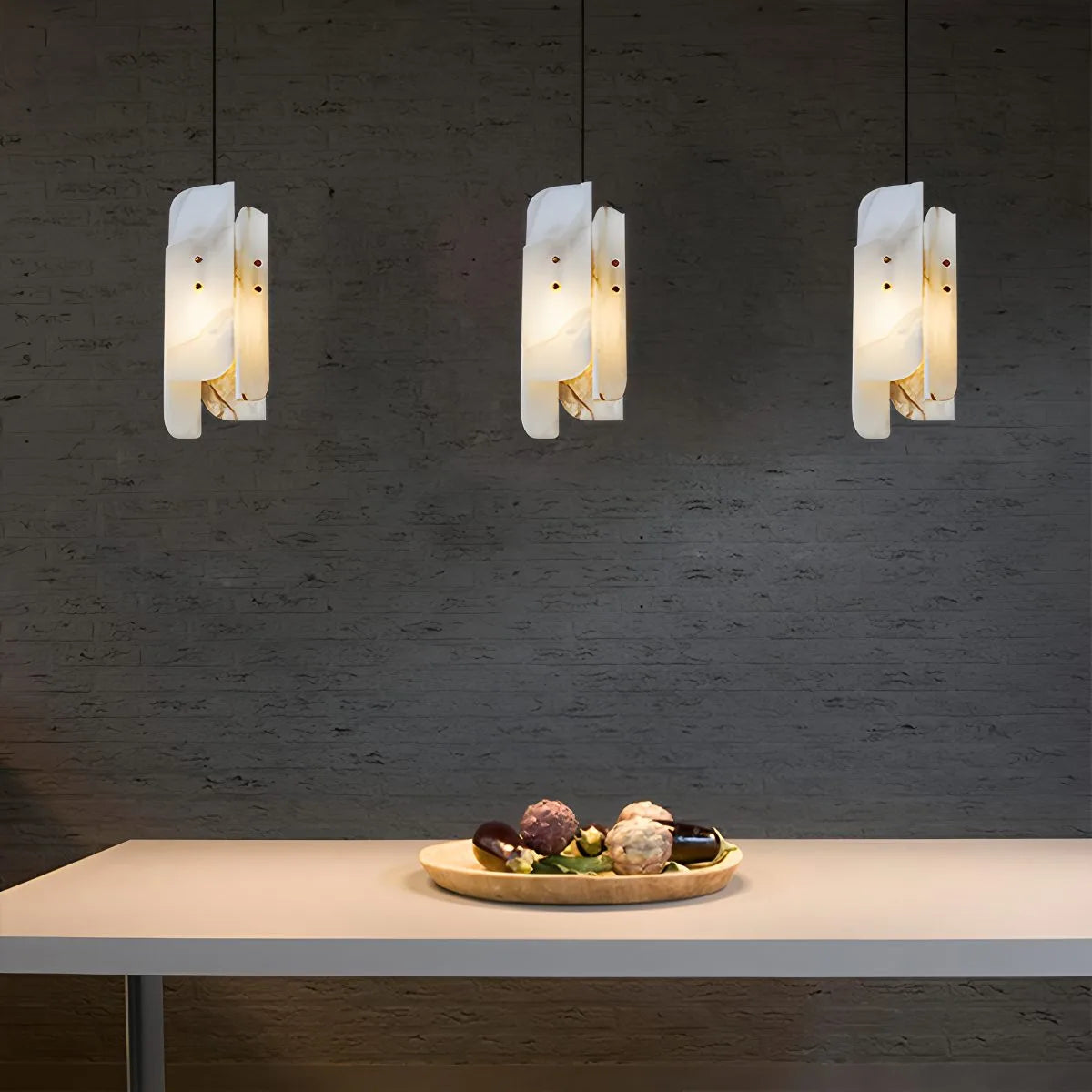 Antizer Minimalist Art Splicing Marble Pendant Light
