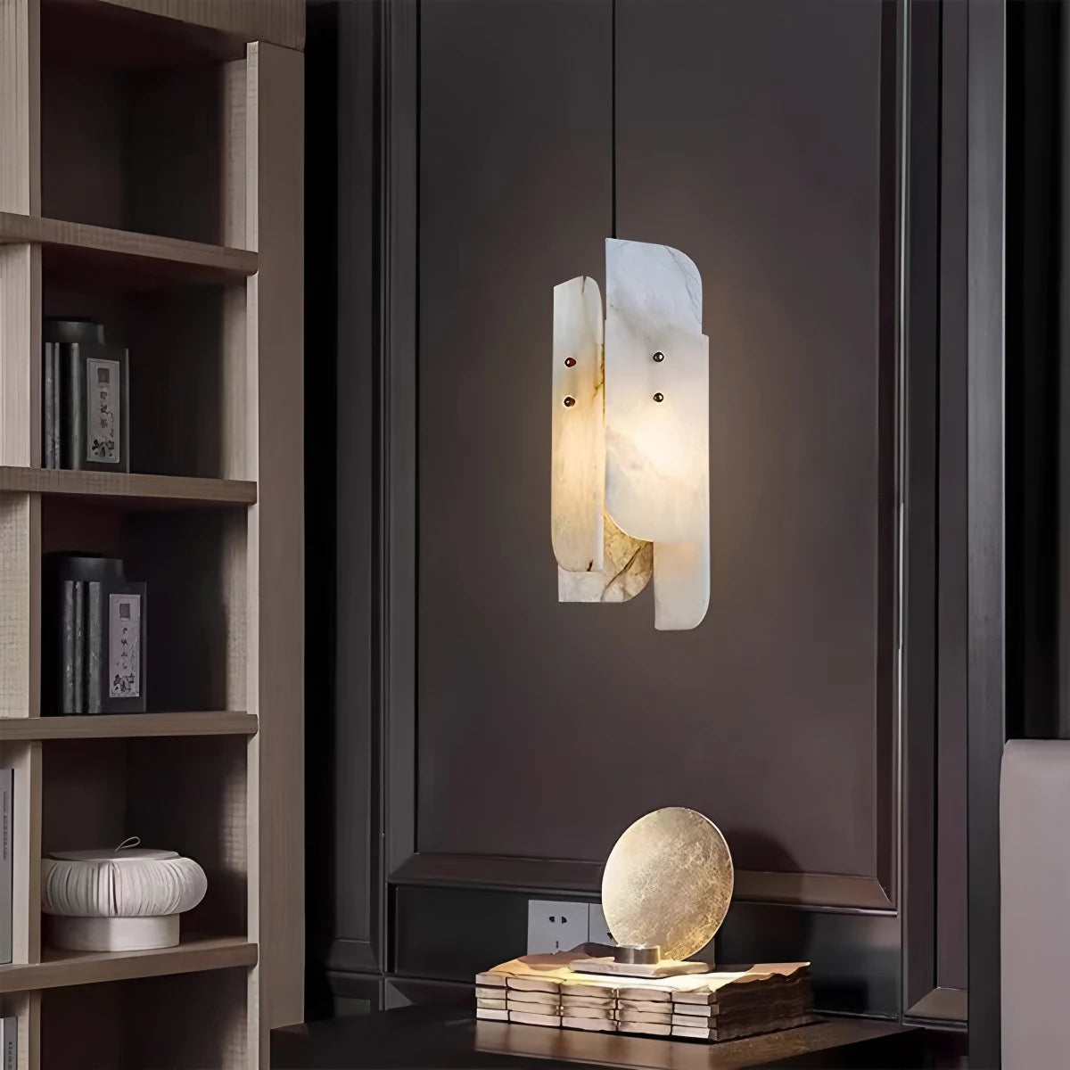Antizer Minimalist Art Splicing Marble Pendant Light