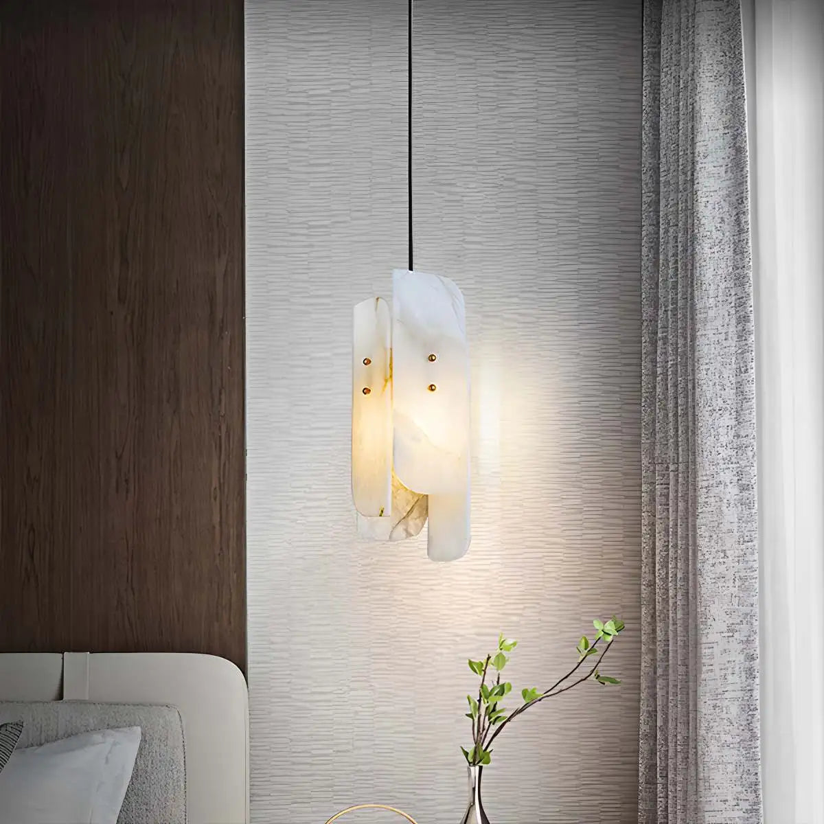 Antizer Minimalist Art Splicing Marble Pendant Light