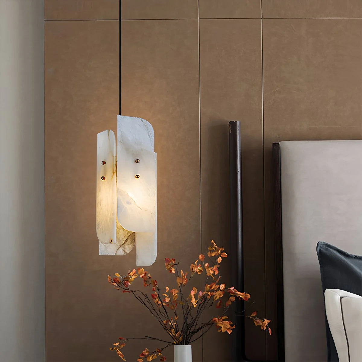 Antizer Minimalist Art Splicing Marble Pendant Light