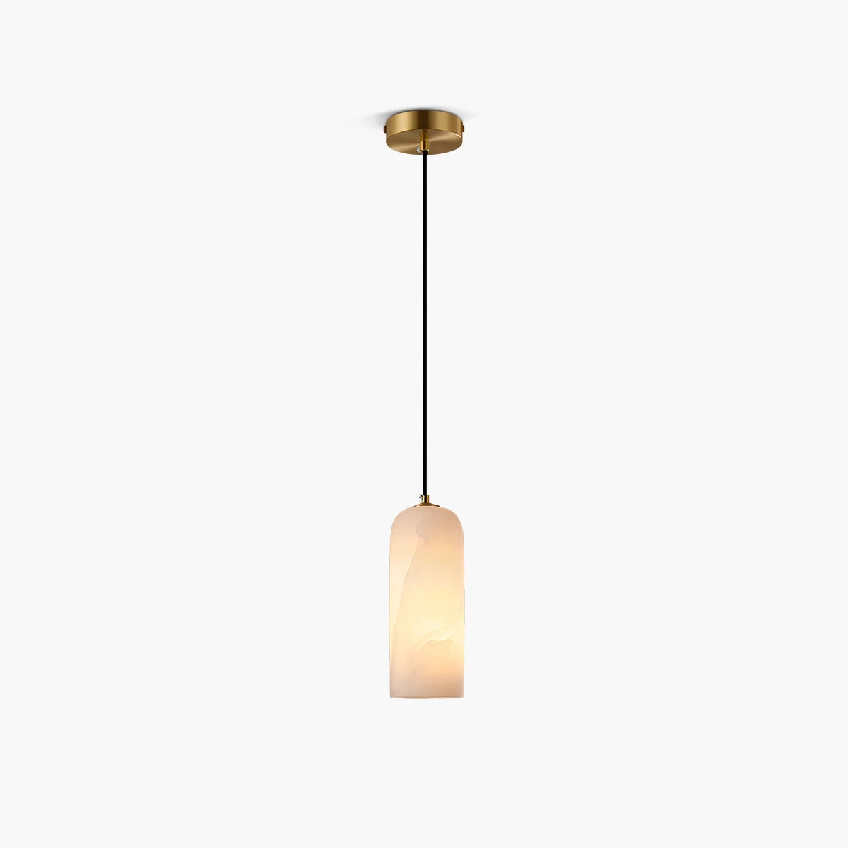 Antizer Modern All Copper Marble Pendant Light