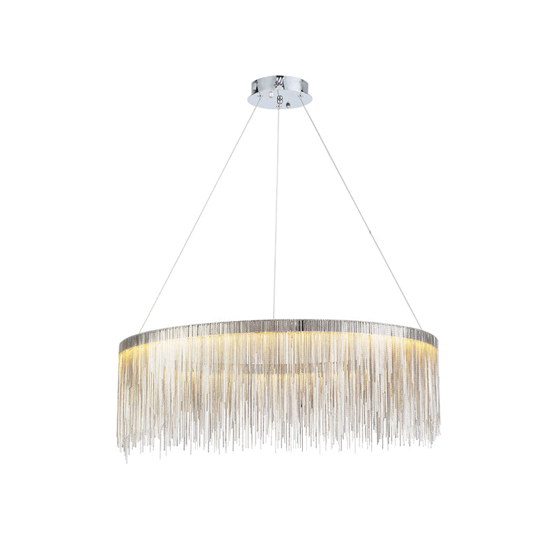 Antizer Modern Art Decor Tassel Chandelier