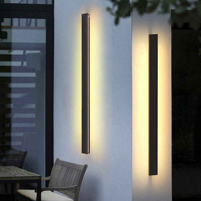 Antizer Strip Linear Outdoor Light Wall Sconce