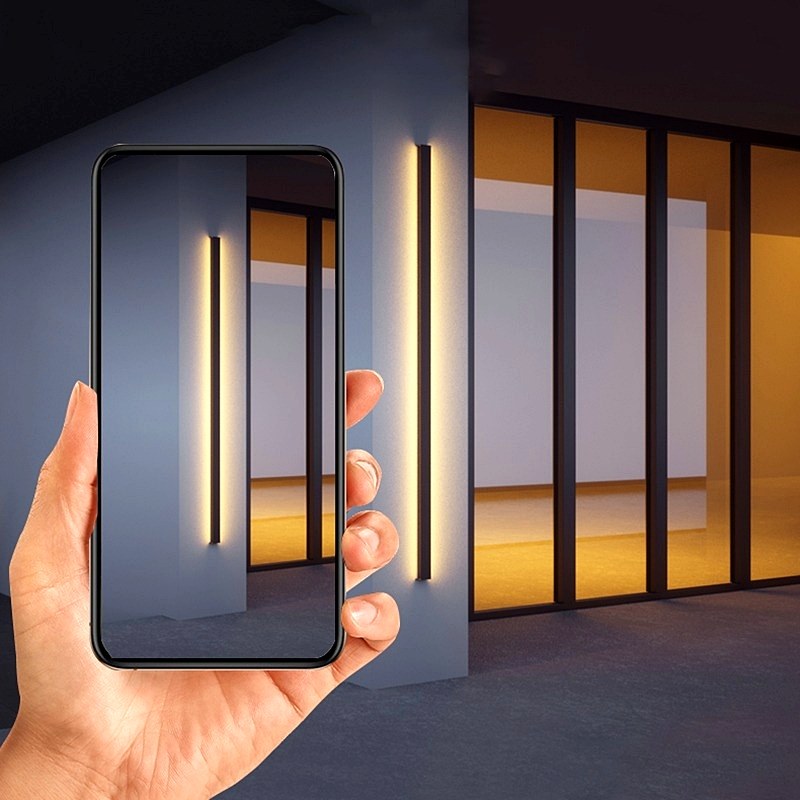 Antizer Strip Linear Outdoor Light Wall Sconce