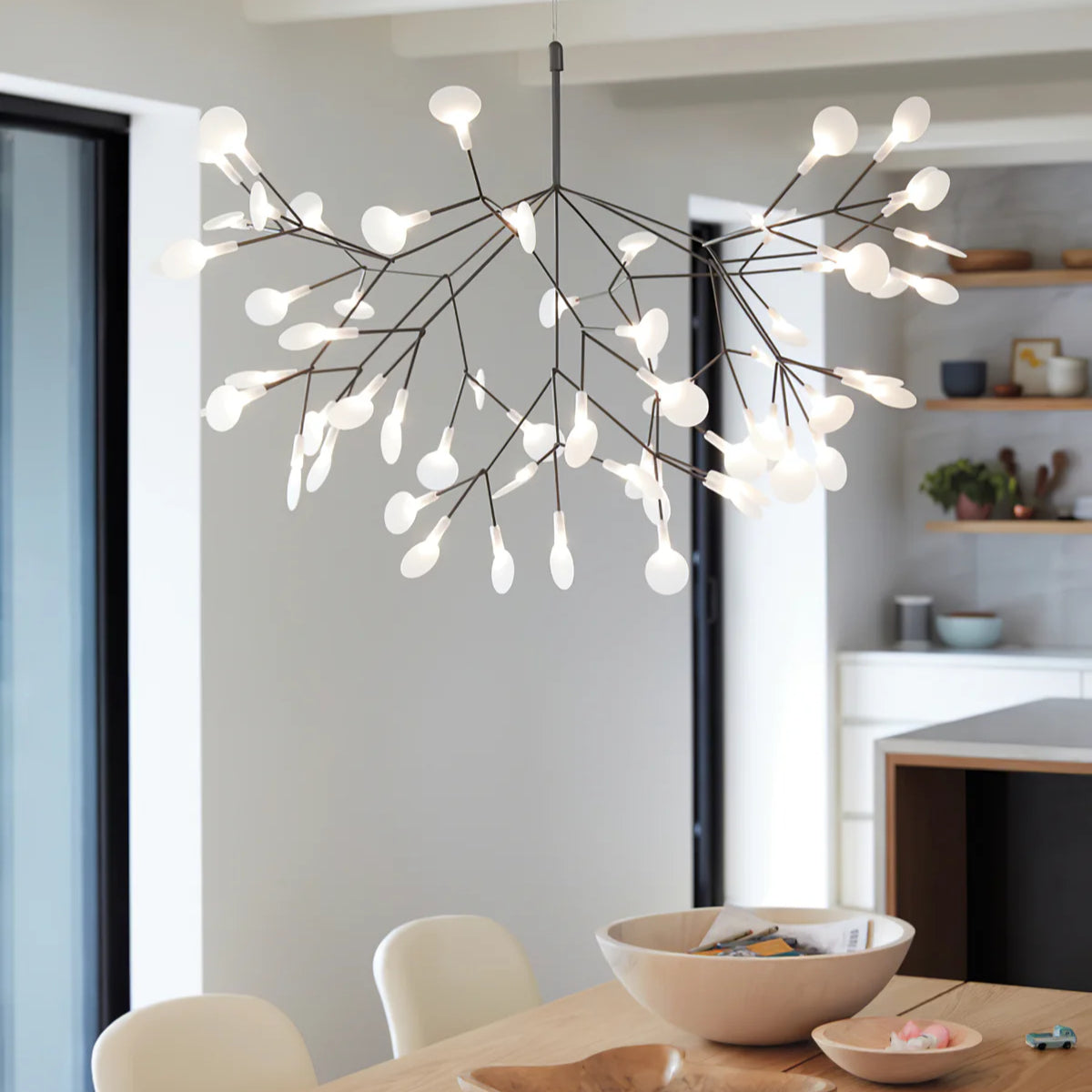 Antizer Black Firefly LED Chandelier