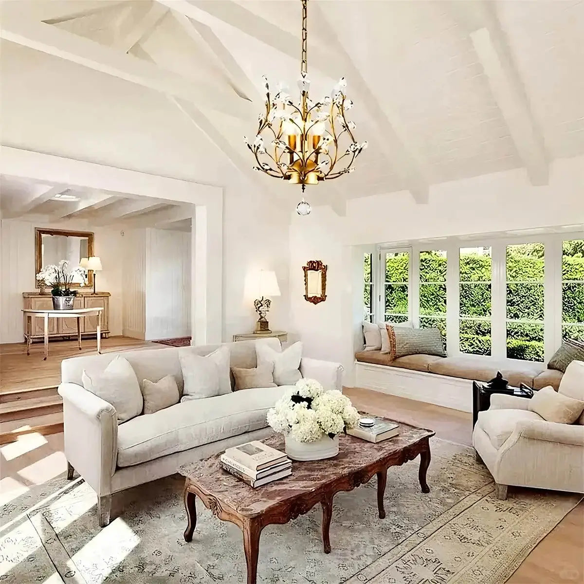 Antizer Branch Crystal Chandelier for Living Room