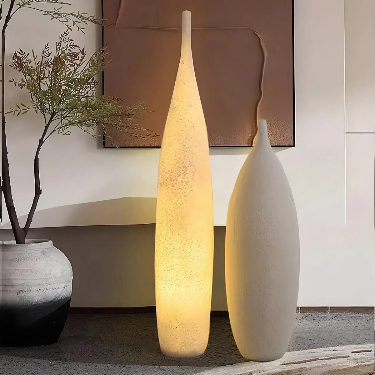 Antizer Colorful Vases Outdoor Floor Lamp