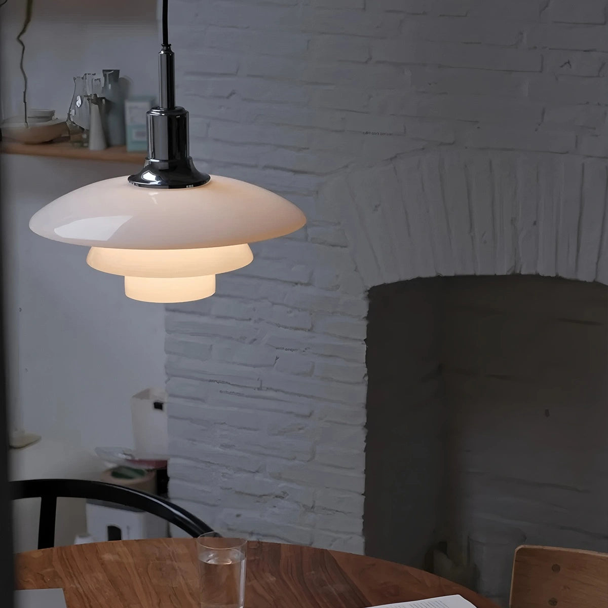 Antizer Danish Designer Glass Pendant Lamp for Kitchen