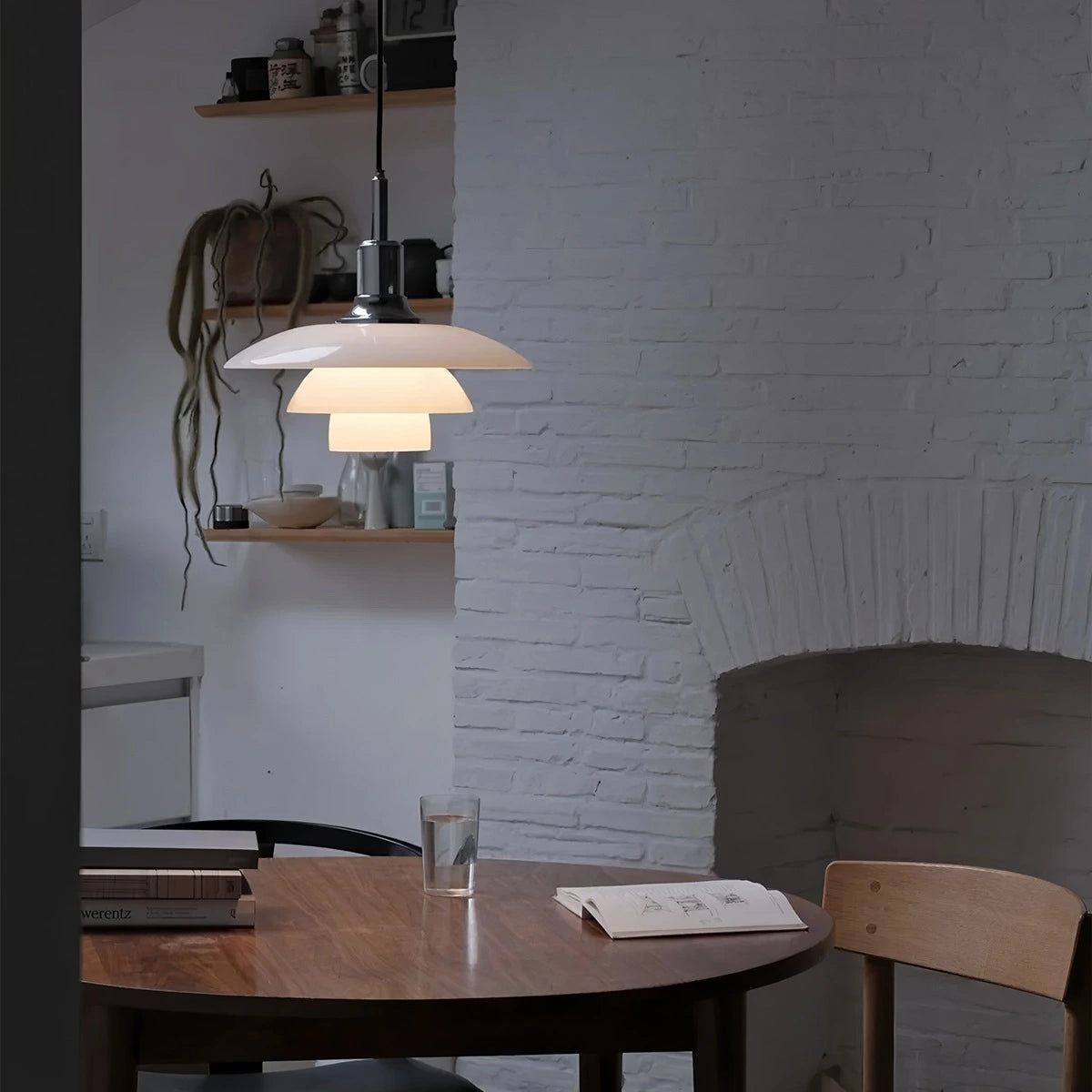 Antizer Danish Designer Glass Pendant Lamp for Kitchen