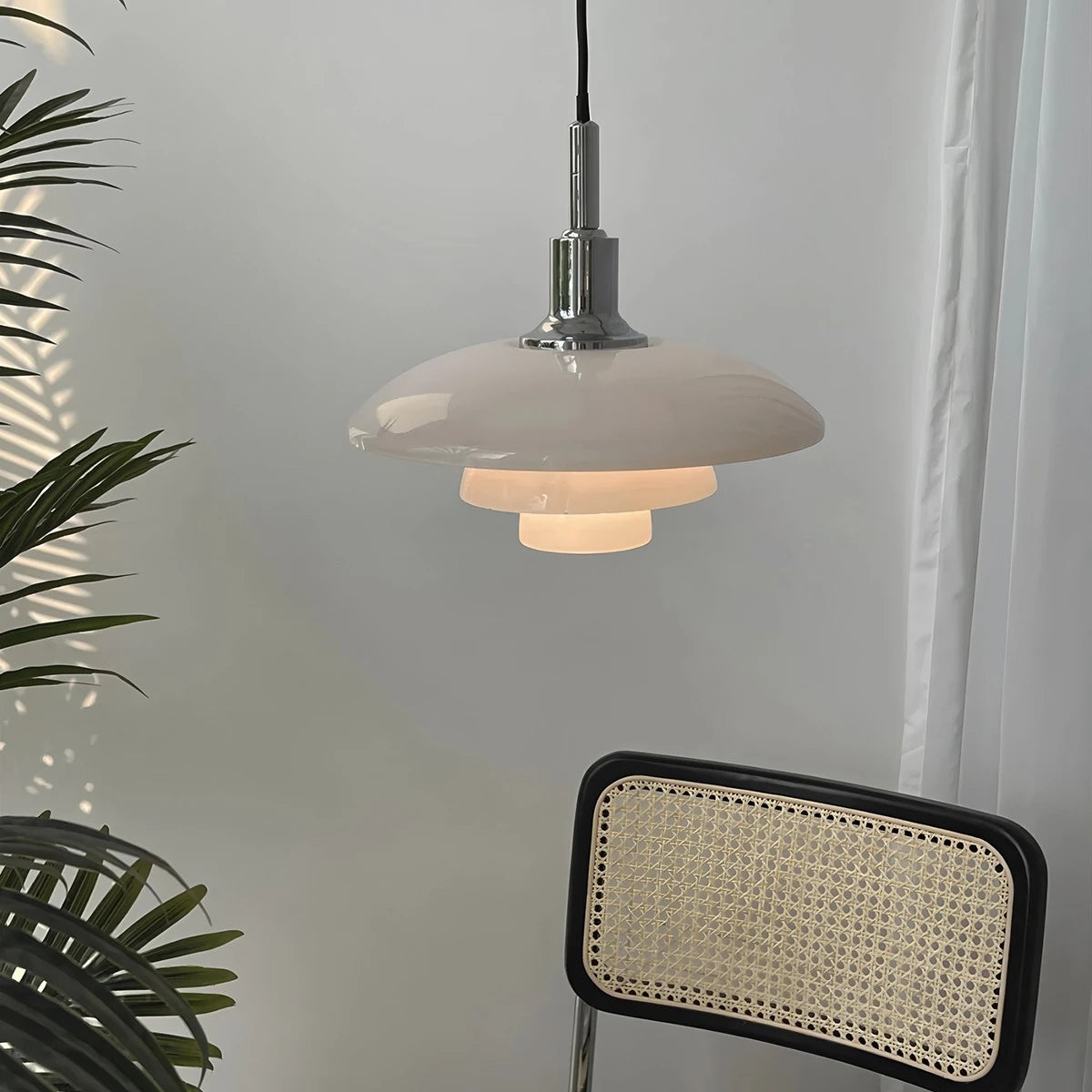 Antizer Danish Designer Glass Pendant Lamp for Kitchen