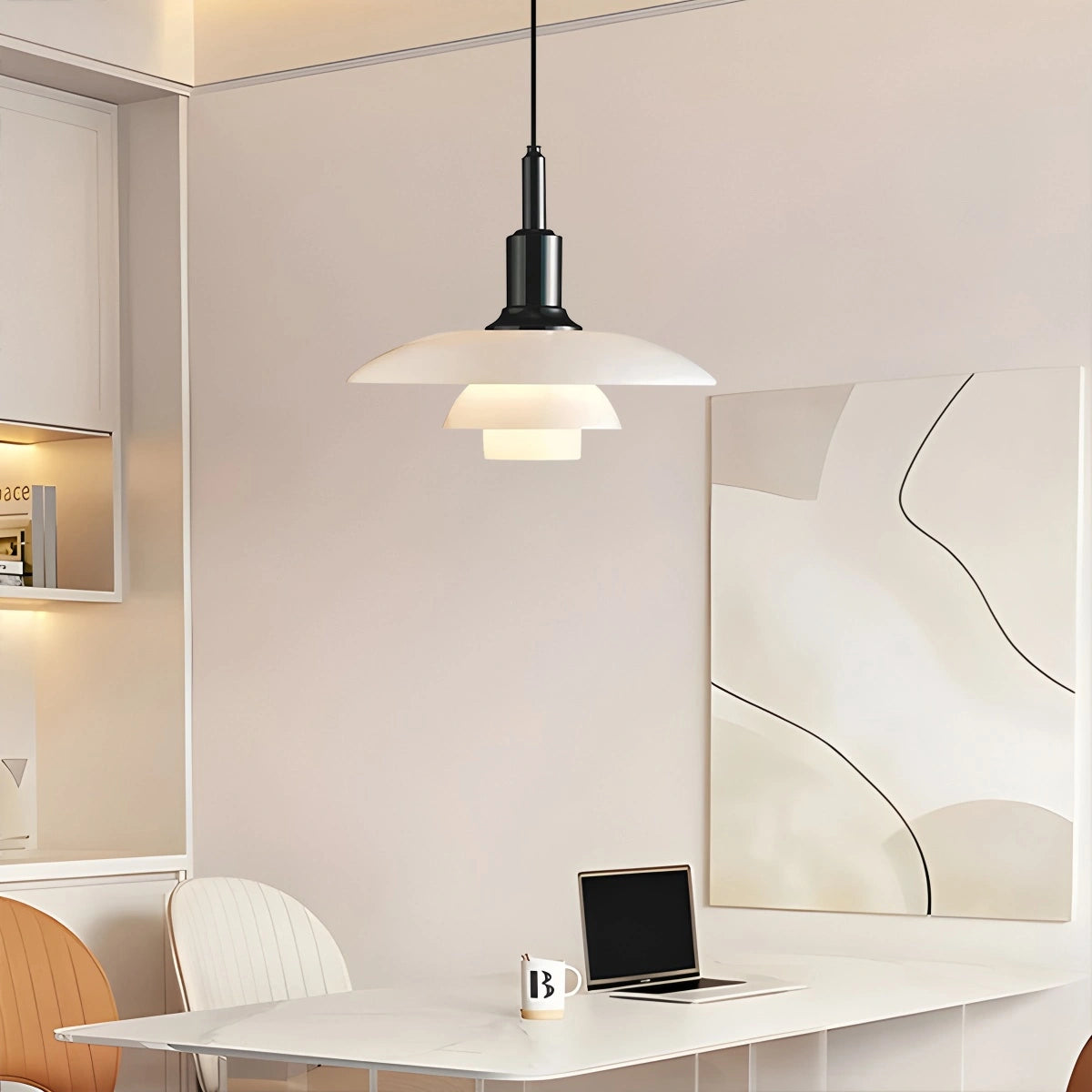 Antizer Danish Designer Glass Pendant Lamp for Kitchen