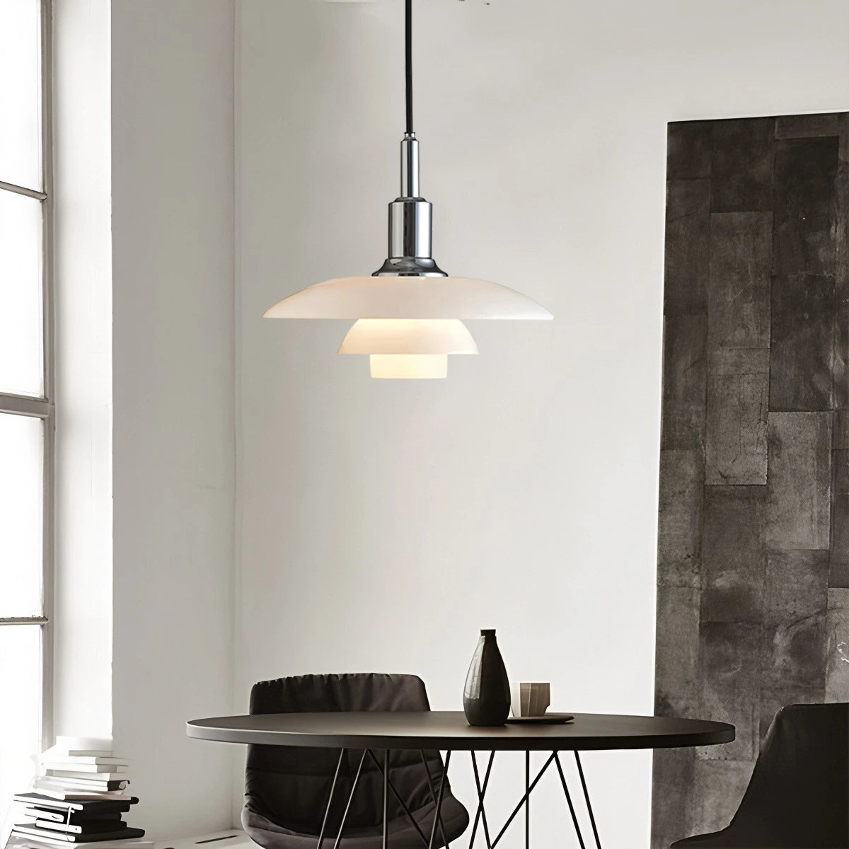 Antizer Danish Designer Glass Pendant Lamp for Kitchen