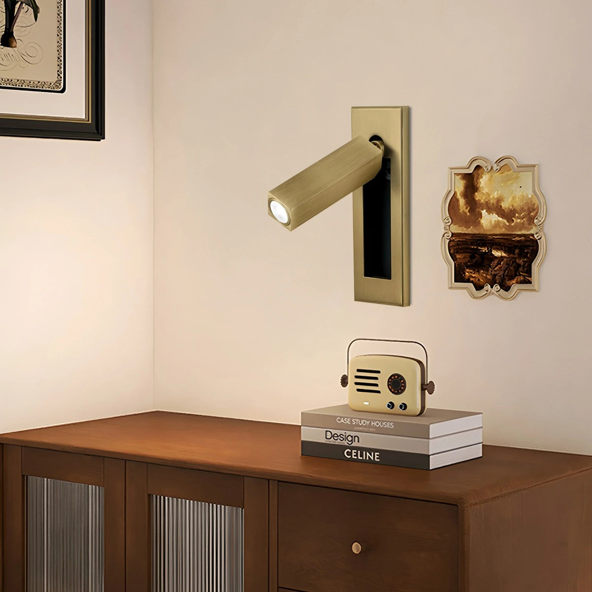 Antizer Embedded Bedside Sconce for Bedroom