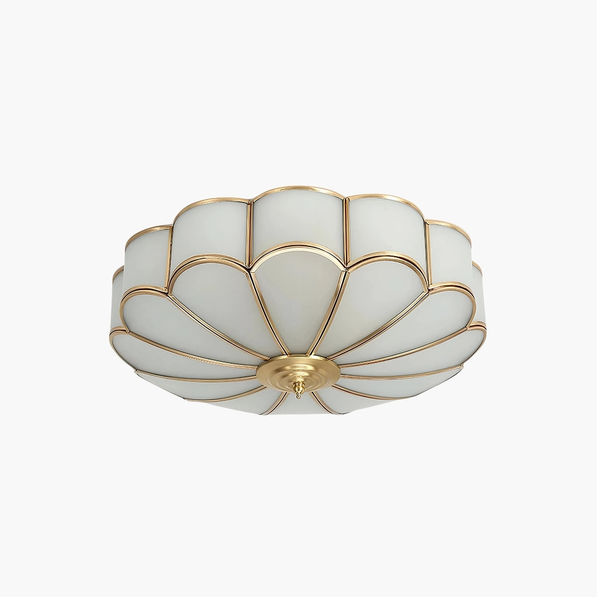 Antizer Flower Shape Glass Recessed Ceiling Light