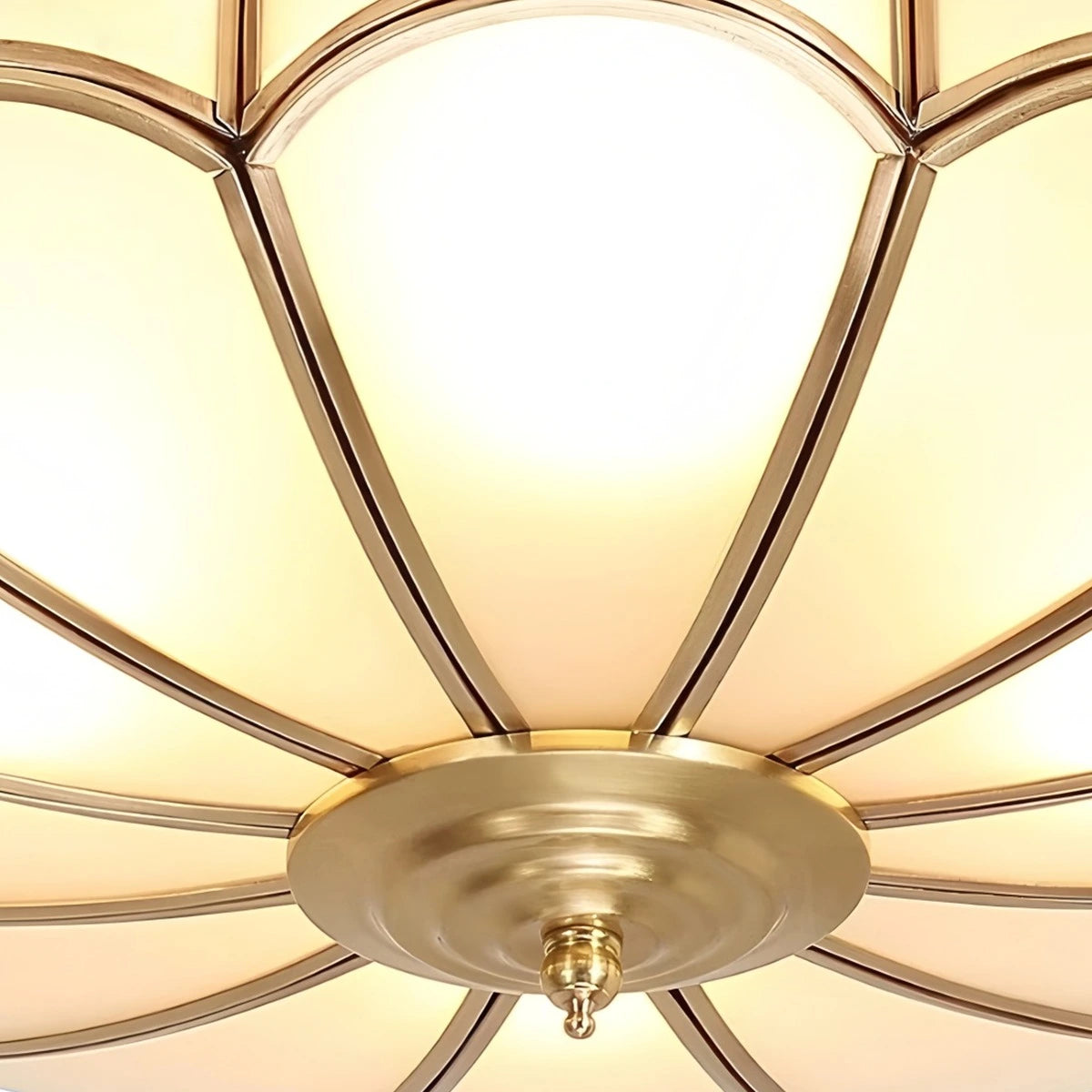 Antizer Flower Shape Glass Recessed Ceiling Light