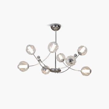 Antizer French Minimalist Glass Ball Chandelier