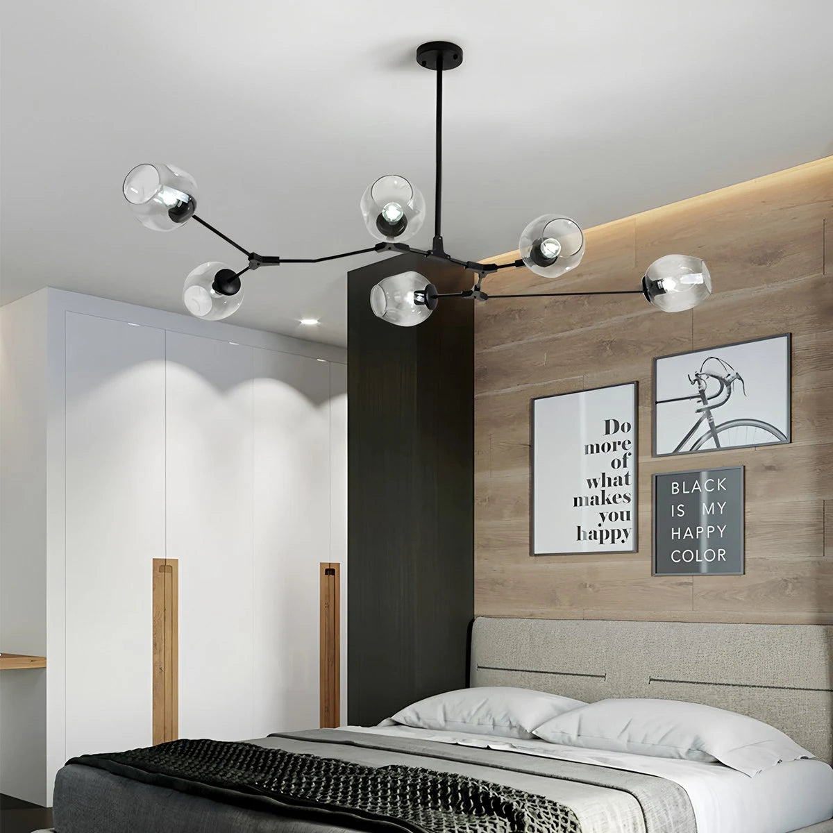 Antizer Freya Modern Glass Chandelier