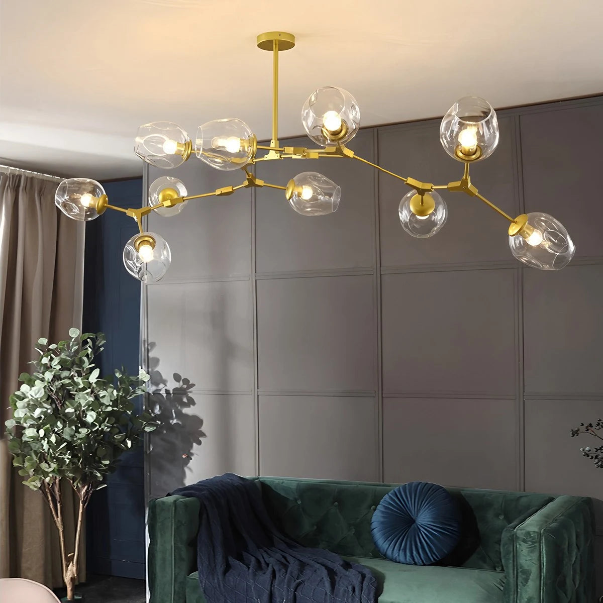 Antizer Freya Modern Glass Chandelier