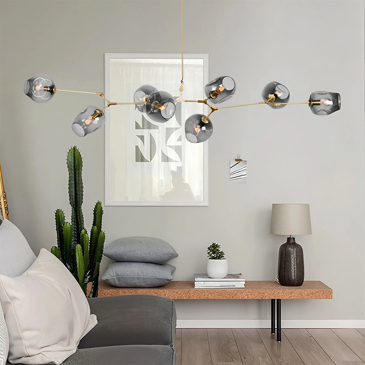 Antizer Freya Modern Glass Chandelier