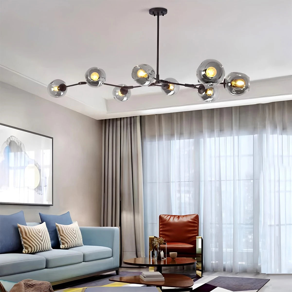 Antizer Freya Modern Glass Chandelier