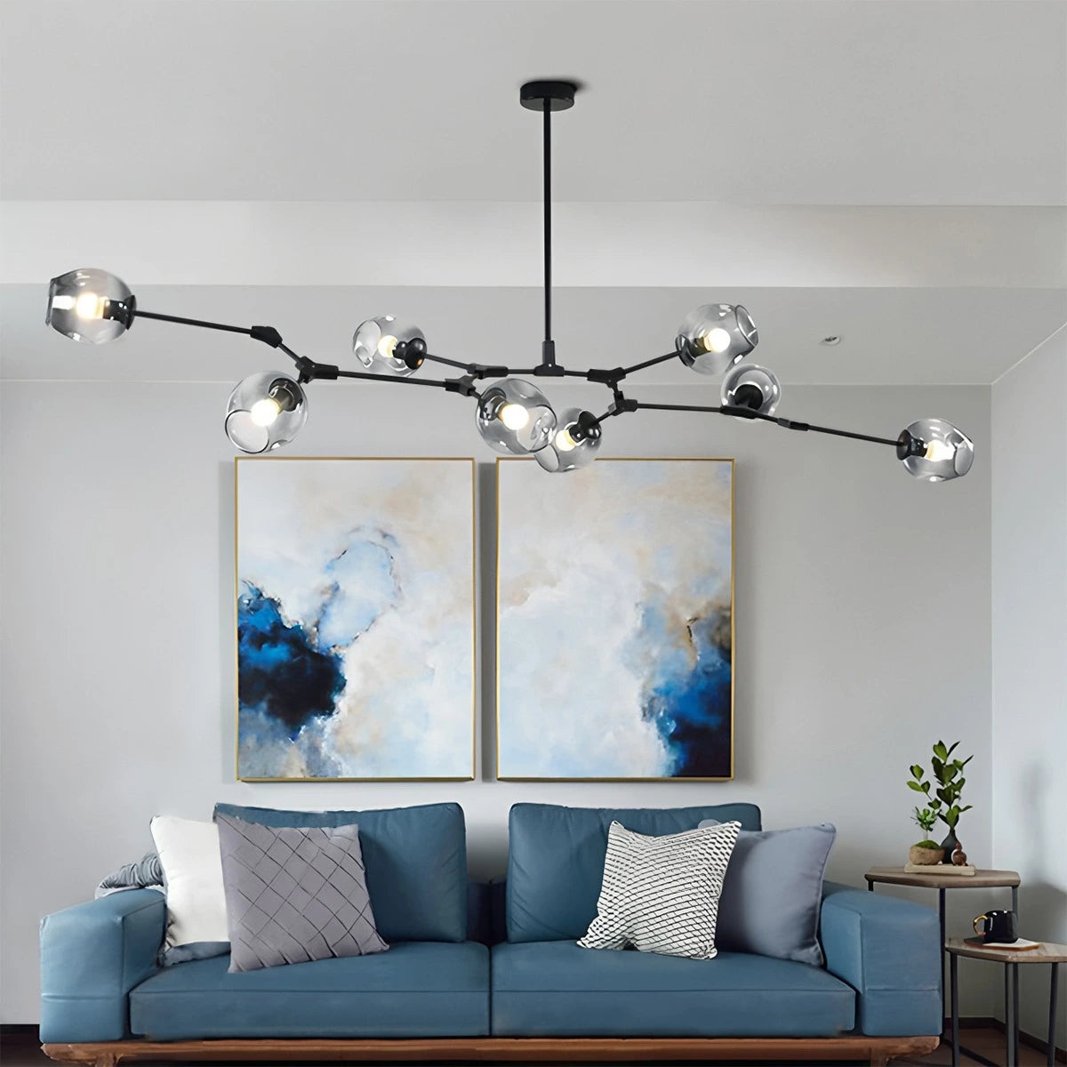 Antizer Freya Modern Glass Chandelier